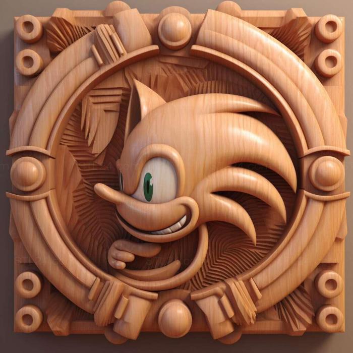 Games (Sonic Mania 4, GAMES_11036) 3D models for cnc